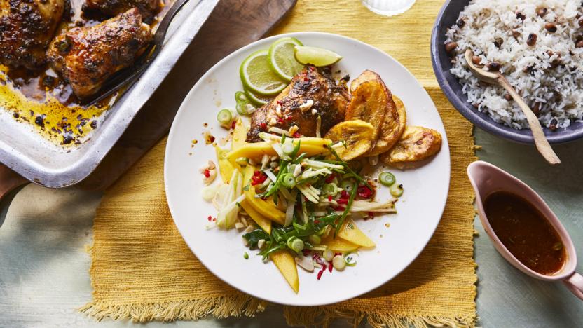 CARIBBEAN CHICKEN AND RICE DISHES