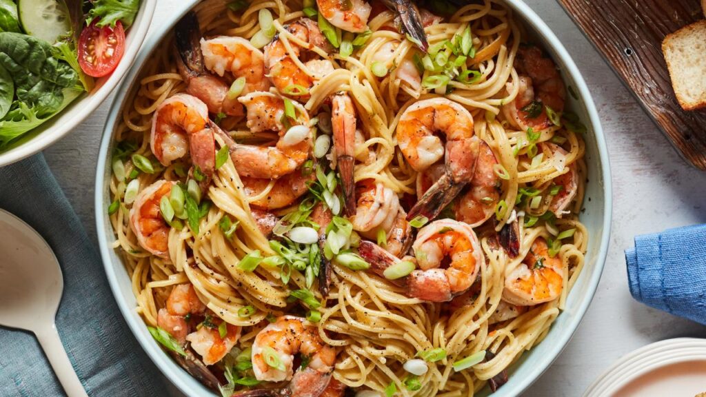 Caribbean Seafood Pasta