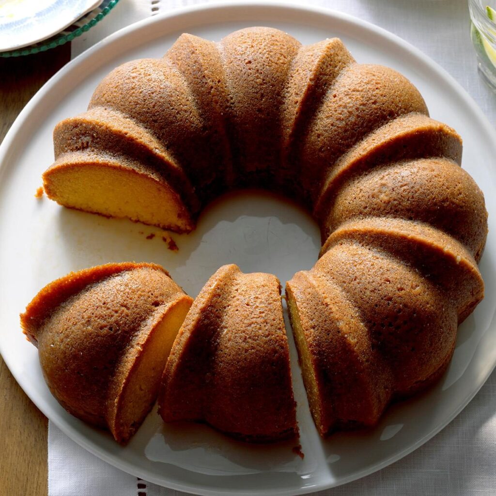 Coconut Rum Cake: