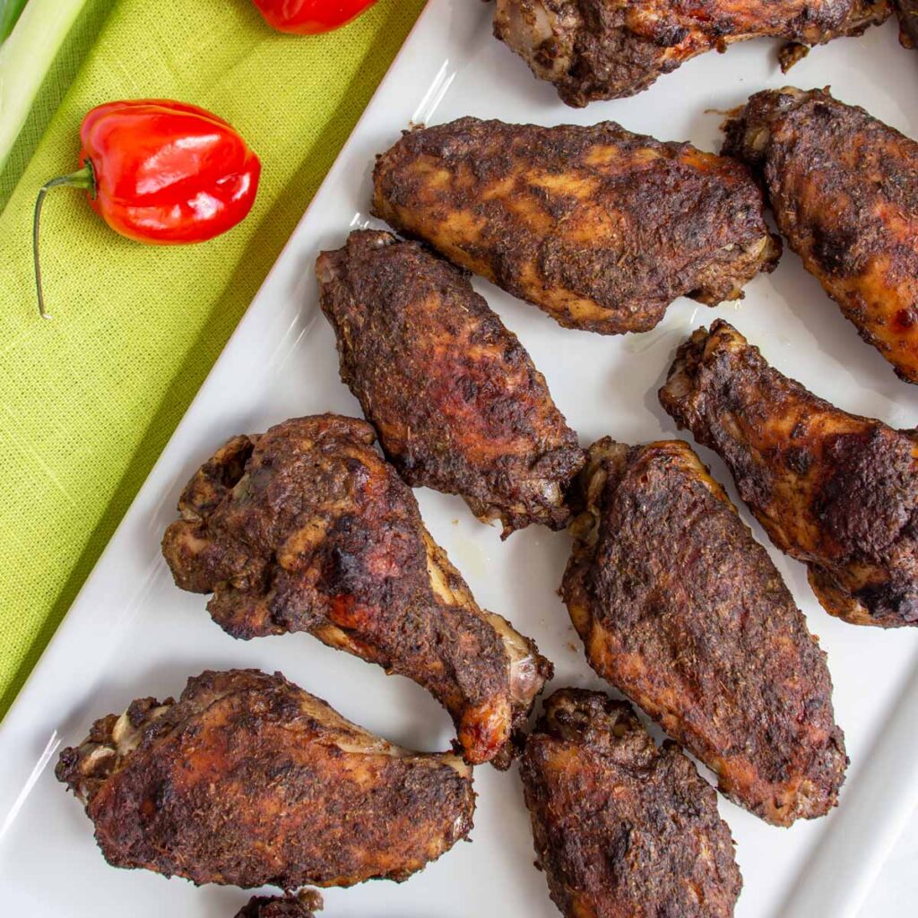 JAMAICAN JERK CHICKEN WINGS RECIPE