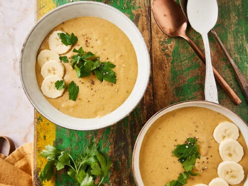CARIBBEAN PLANTAIN DISHES: Plantain Soup